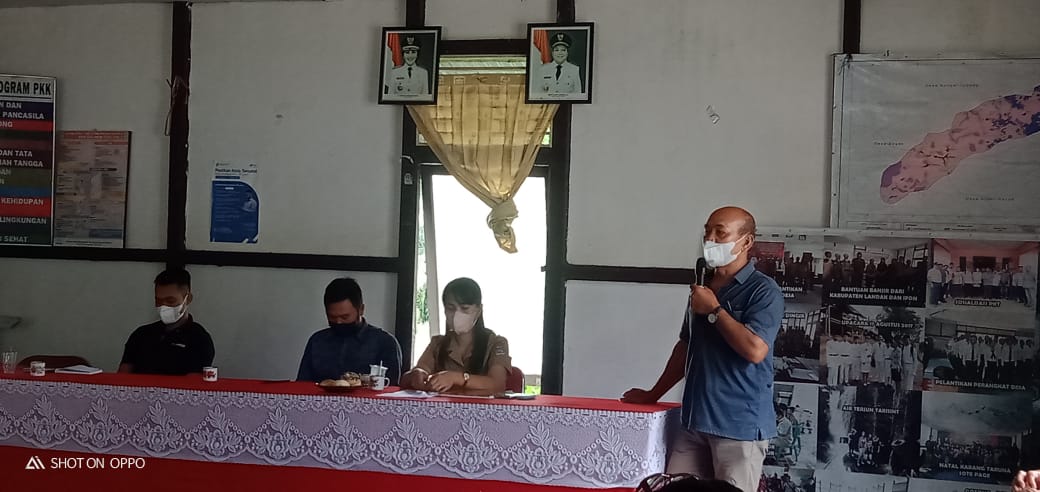 Musyawarah Pembentukan Panitia Pemilihan Kepala Desa Anik Dinggir Kecamatan Menyuke Kabupaten Landak