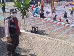 Polsek Wanasalam Polres Lebak Laksanakan KRYD di Pantai TanjungPanto