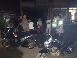 Personil Polsek Warunggunung Polres Lebak Melaksanakan KRYD ( Kegiatan Rutin Yang Ditingkatkan)