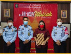 Hari Raya Waisak, WBP Lapas Rangkasbitung Mendapatkan Remisi