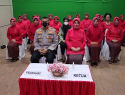 Secara Virtual, Kapolres Gowa Ikuti Upacara Hari Ulang Tahun Yayasan Kemala Bhayangkari Ke-42