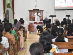 Bupati timur M.Dawam Raharjo Menghadiri Guna memastikan kegiatan peribadatan umat Kristiani berjalan aman dan nyaman dalam rangka perayaan hari Kenaikan Isa Al Masih,