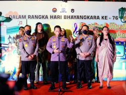 Tutup Festival Musik Jalanan, Kapolri Komitmen Bangun Ruang Demokrasi yang Positif untuk Jaga Persatuan 