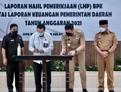 Pemkab Gowa Terima Opini WTP Ke-10 dari BPK RI Sulsel     -Catatan dan Rekomendasi BPK Siap Ditindaklanjuti