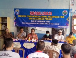 Proses Perencanaan Dan Sosialisasi Perbup Di Kecamatan Maja , Lebak Banten