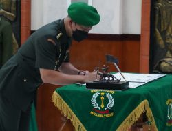 Korem 064/Maulana Yusuf Gelar Tradisi Penerimaan Warga Baru