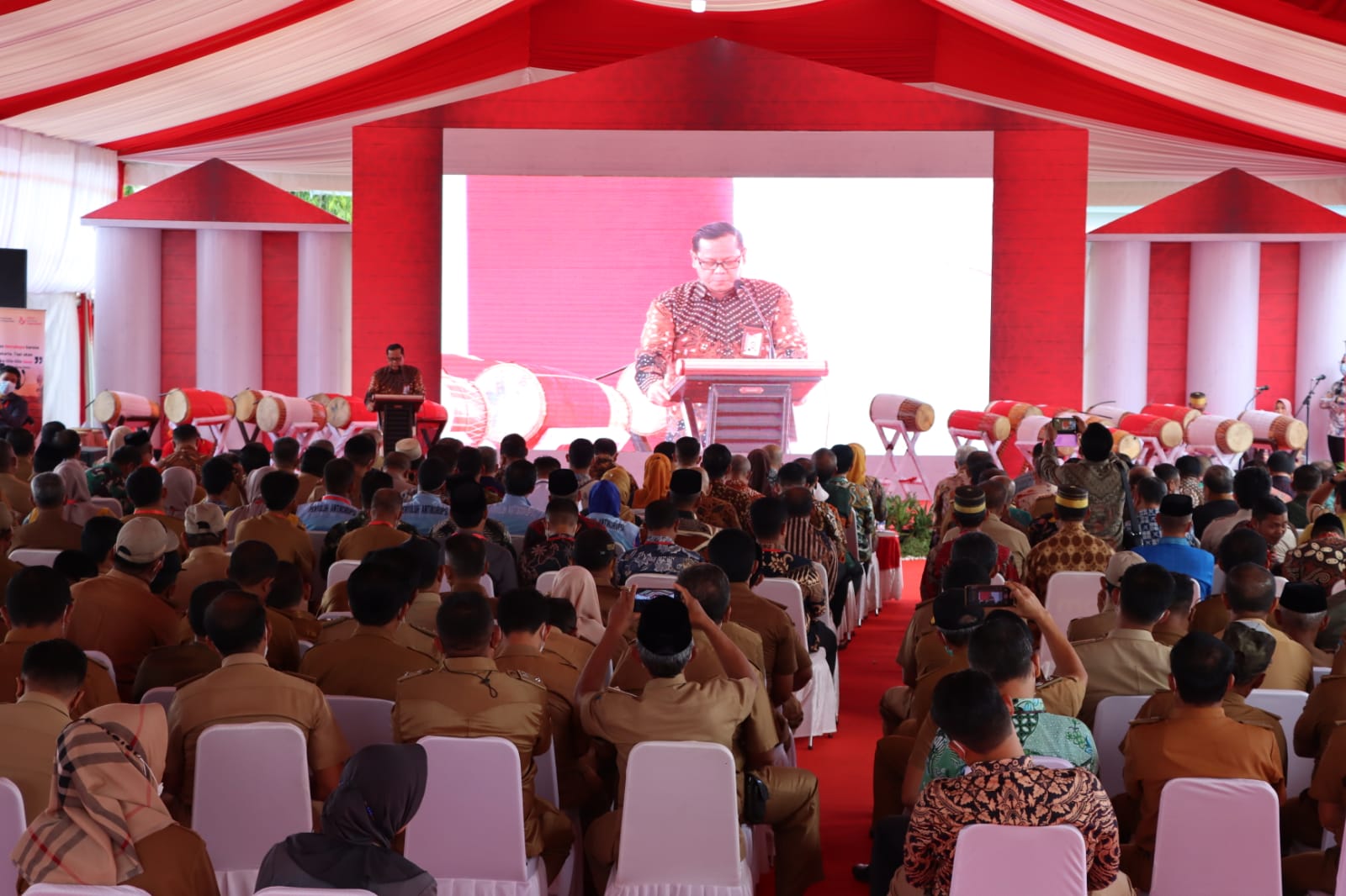 Di Hadiri Ketua KPK Republik Indonesia, Kapolres Gowa Hadiri Kegiatan Kick Off Desa Anti Korupsi 