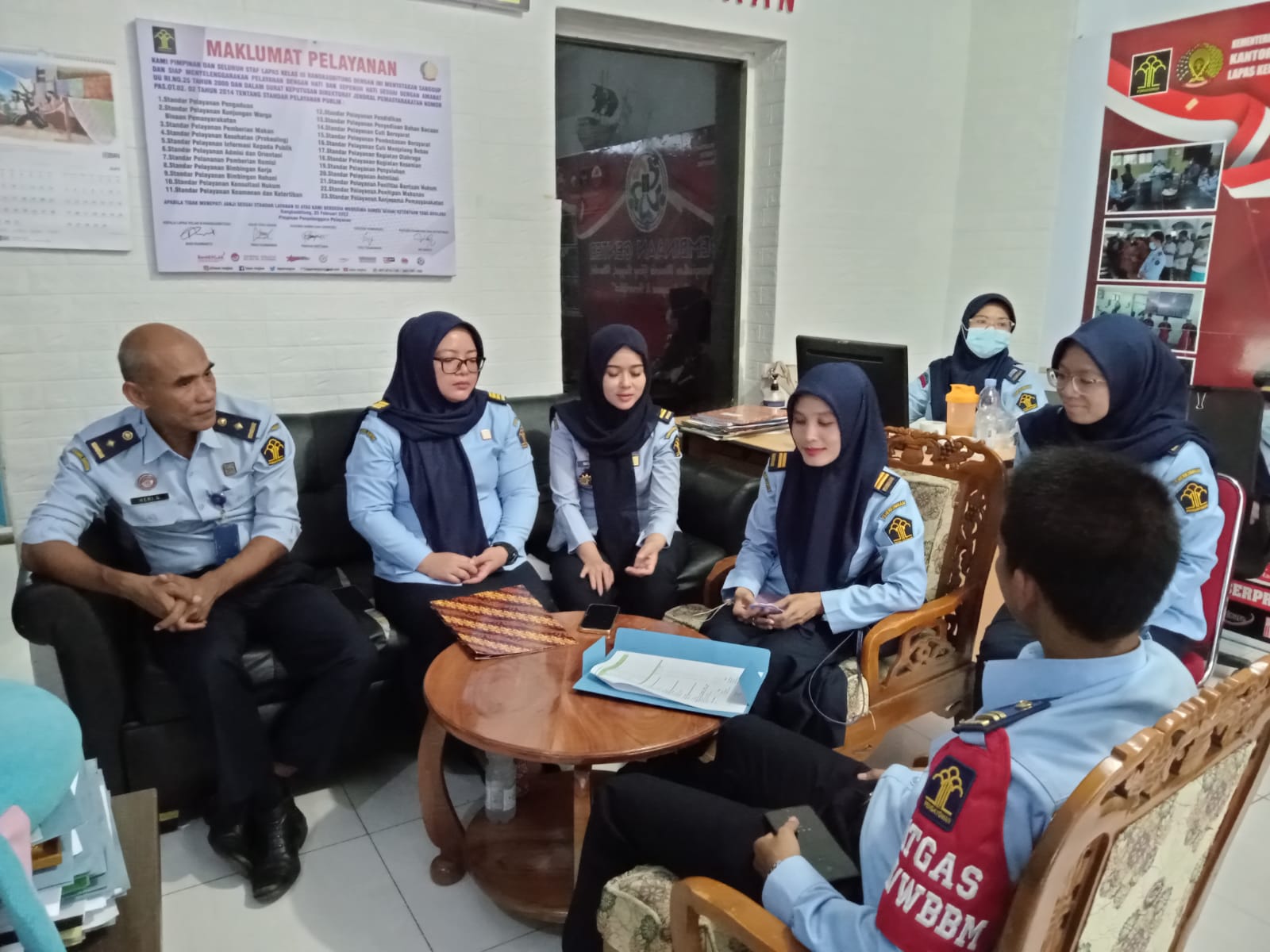 Tim Monev Kanwil Banten Apresiasi Tren Positif Survei Lapas Rangkasbitung