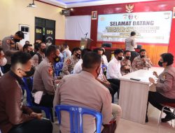 Tim Itwasum Polri Gelar Monitoring, Evaluasi, Dan Asistensi Program Prioritas Polri di Polres Gowa