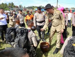 Bupati Gowa Hadiri Tradisi Pembaretan Bintara Remaja Ditsamapta Polda Sulsel