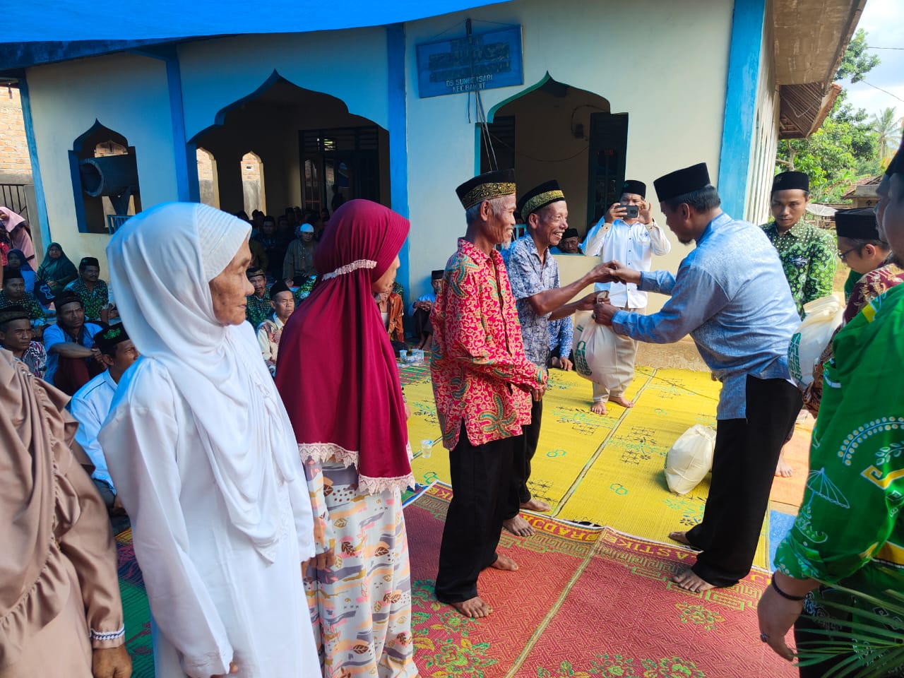  Pengurus Majelis Wakil Cabang Nahlatul Ulama Kecamatan Banjit selenggarakan Pengajian Akbar