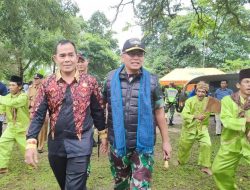 Sail And Touring Sekeseler Siliwangi tiba di wilayah Kodim 0601/Pandeglang melaui perbatasan Pesisir pantai Utara Kabupaten Serang