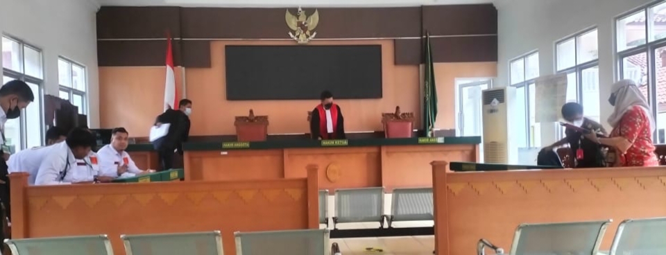 Sidang Praperadilan sah Tidaknya Penetapan Tersangka Kades Karya tunggal Tubagus