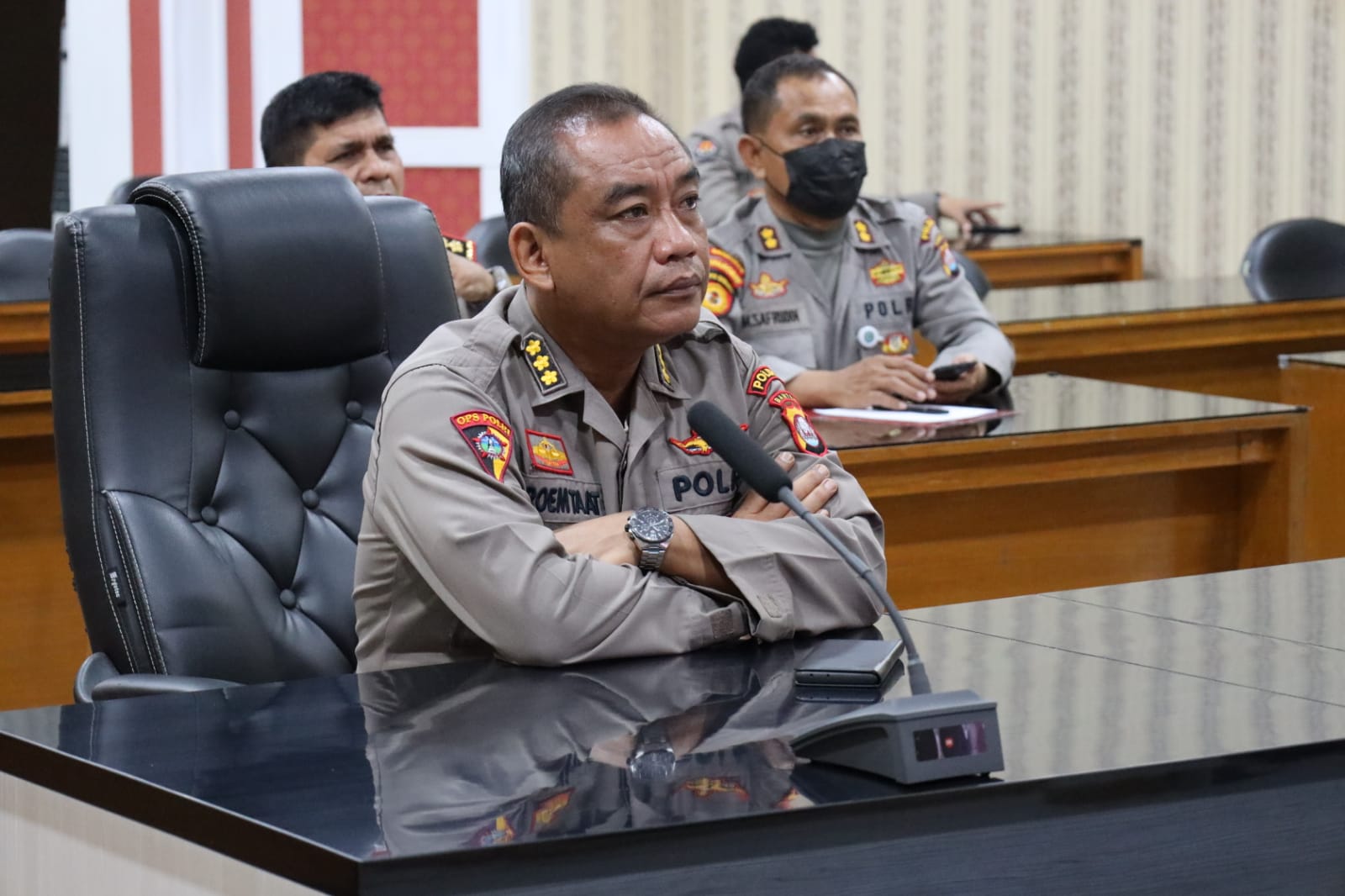 Polda Banten Ikuti Rakor Pengamanan Kunker RI 1