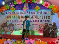 Acara Pelepasan Santri TKQ/TKQ Raudatul Ulum Di Link Wilulang Berjalan Lancar