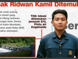 Jenazah Eril Putra Sulung Ridwan Kamil Ditemukan