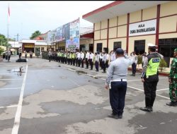 Operasi Patuh 2022, Polres Gowa Gelar Upacara Gelar Pasukan 