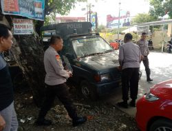 Wakapolrestabes Makassar Kunjungi Polsek Tallo Dalam Rangka Pemeriksaan Kendaraan Dinas Polri