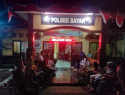 Wujud Rasa Syukur Polsek Bayah Polres Lebak Laksanakan Tasyakuran Peringatan HUT Bhyangkari ke-76 di Mapolsek Bayah