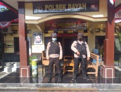 Antisipasi OTK Jajaran Polsek Bayah Polres Lebak Perketat Sispam Mako dan Perketat Keamanan