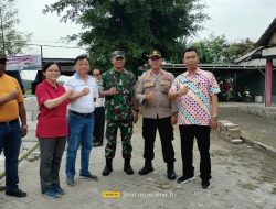 Danramil 0602-19/Cikande hadiri giat Simulasi Pemadam Kebakaran Dari Mr.Dylen Huwang Konsultan PT.Nikomas