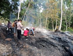 *Rumah Kebakaran, Seorang Nenek Ditemukan Meninggal Dunia*