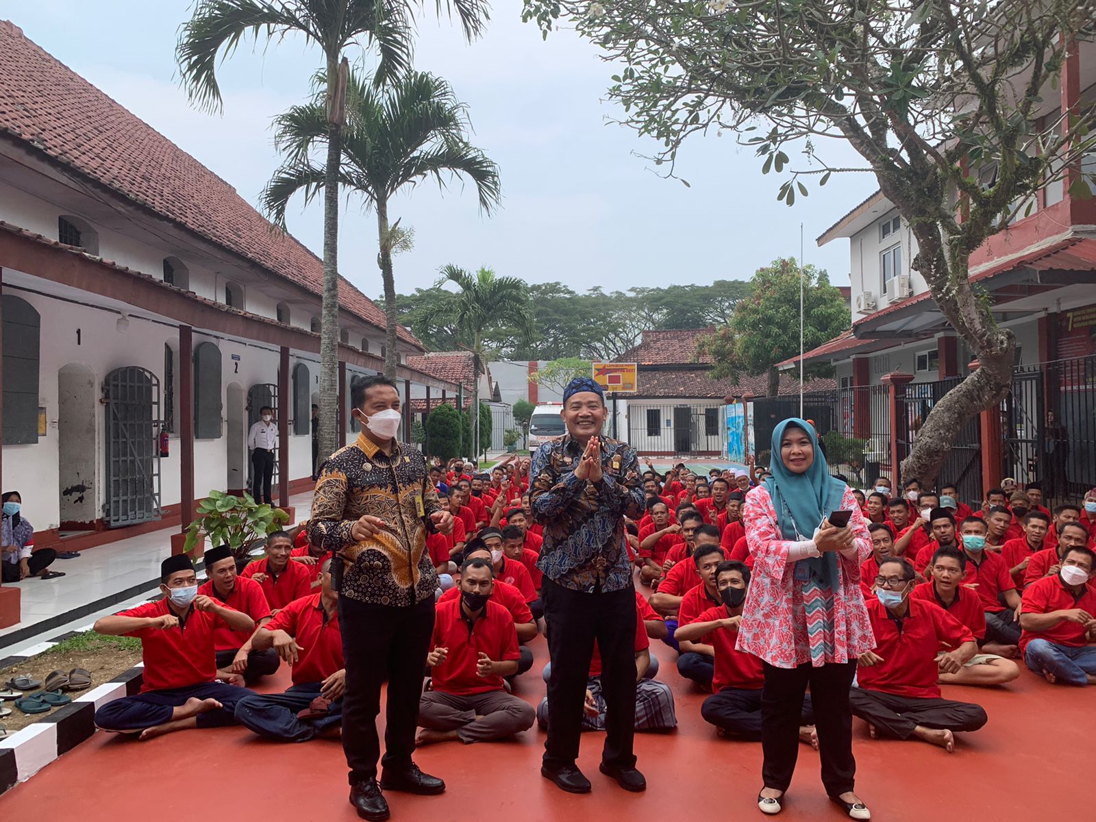 Lapas Rangkasbitung Disidak Inspektorat Jenderal Kemenkumham RI #Disidak Inspektur Wilayah Kemenkumham, Lapas Rangkasbitung dapat Pujian