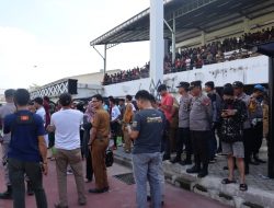 Laga Uji Coba PSM Makassar Vs Persigowa, Polres Gowa Turunkan 60 Personel Pengamanan