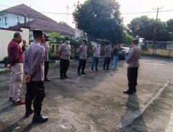 Kapolsek Warunggunung pimpin Apel Pagi