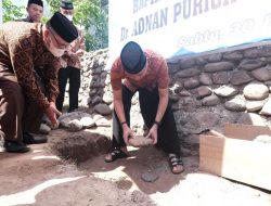 Bupati Gowa Meletakan Batu Pertama Pembangunan Masjid Nur Hasan