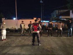 Polsek Warunggunung Polres Lebak Melaksanakan KRYD ( Kegiatan Rutin Yang Dilaksanakan) gabungan dengan Koramil