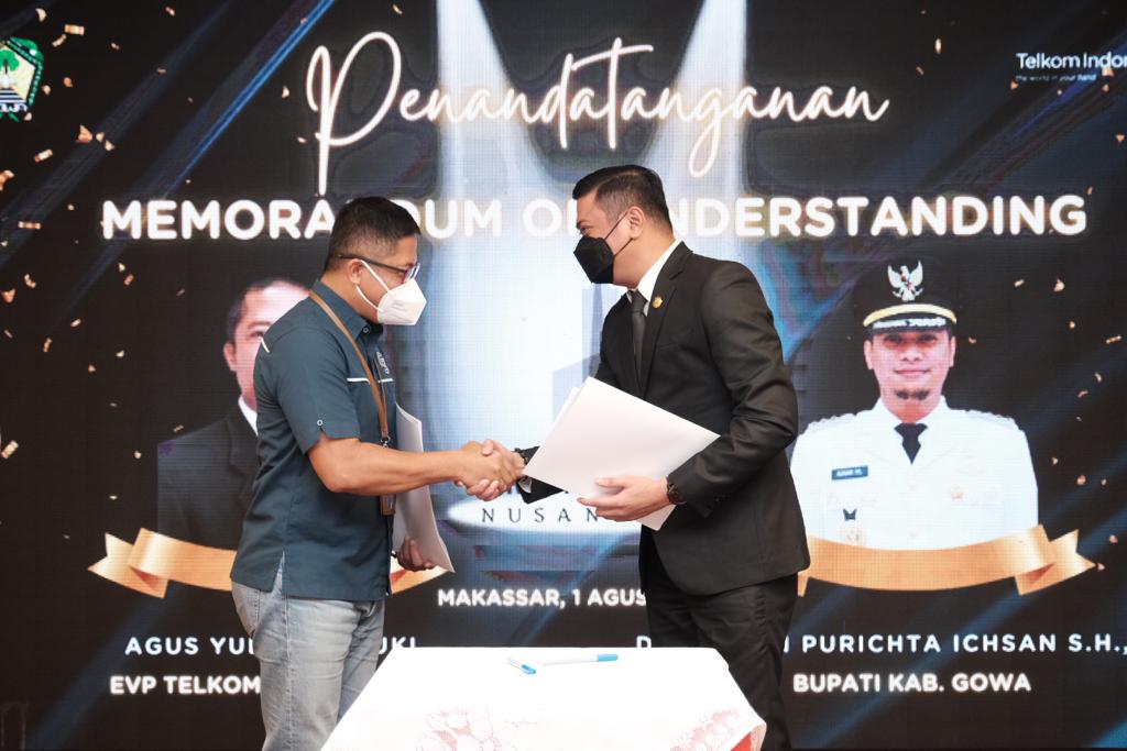 Gandeng PT Telkom, Pemkab Gowa Siap Wujudkan Satu Data Indonesia Menuju Kabupaten Smart City