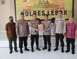 Kapolres Lebak sambut langsung Kunjungan Tim STIK Lemdiklat Polri