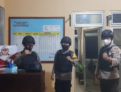 Personil Polsek warunggunung Polres Lebak selalu Meningkatkan fungsi Pengamanan penjagaan Mako Antisipasi OTK ( Orang Tak Dikenal )