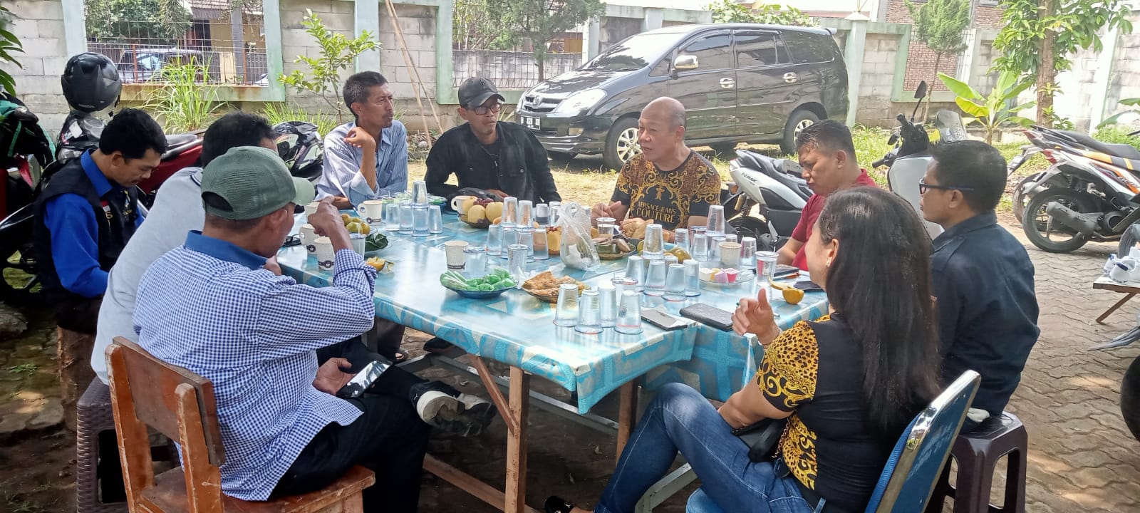 Kunjungan Yayasan Gerakan Anti Narkoba Nasional ( GANN ) ke Kantor DPC AWPI Jakarta Timur .