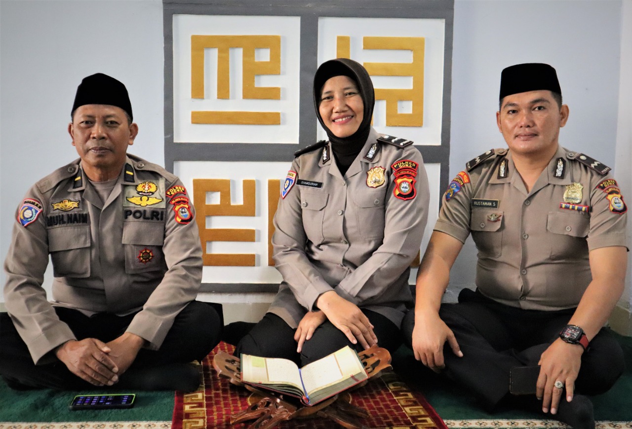 Semarakkan HUT RI Ke-77, Tiga Personel Polres Gowa Ikuti Lomba MTQ 