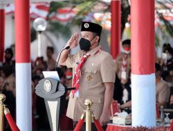 Hadiri Pelepasan Peserta ke Jambore Nasional, Adnan Harap Kwarda Sulsel Tunjukkan Prestasi Terbaiknya