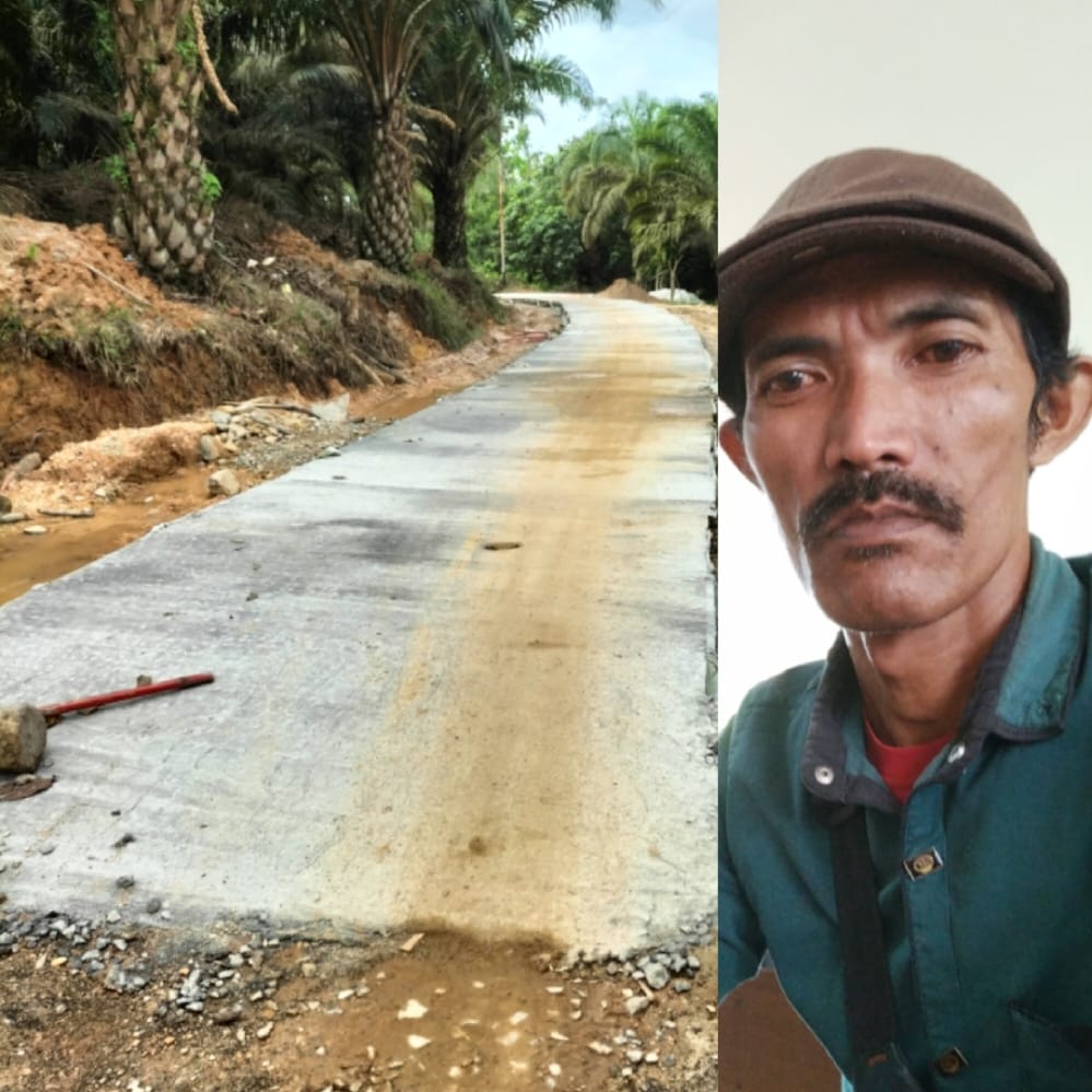 Pembangunan Rabat Beton Di Akses Jalan Jonti Tanpa Plang Diduga Proyek ‘Siluman’, LP-KPK Devisi Komnas Angkat Bicara