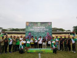 Tutup Turnamen Liga Santri PSSI Piala Kasad 2022, Danrem 064/MY : Tetap Kedepankan Persaudaraan Dan Persatuan