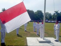 Khitmad, Camat Julok Pimpin Upacara HUT RI Ke-77 Tahun 2022