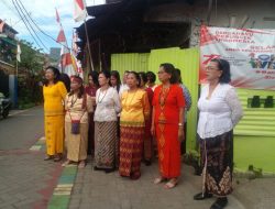 Hut Proklamasi RI Yang Ke 77 Kelurahan Barsel Kec. Makassar Adakan Upacara Di Lorong Wisata Emmel