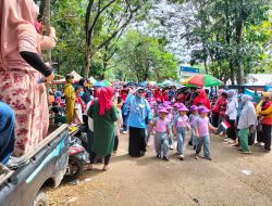 Kapolsek Parangloe Hadiri Pawai Karnaval HUT RI Ke-77