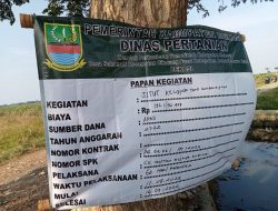 Proyek Jitut Kp Gombang Papan Nama Informasi Tidak Tertulis Nomor Kontrak dan Para Pekerja Tidak Pakai (K3)