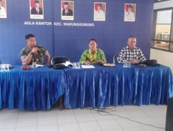 Kanit Intelkam Polsek Warunggunung Melaksanakan Kegiatan Bintek Pilkades Serentak Tahun 2022 di Kecamatan Warunggunung