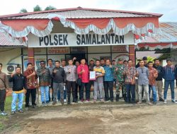 Mediasi Perselisihan Kerja Karyawan Dengan PT. MKI Di Polsek Samalantan