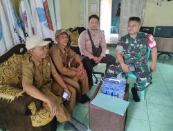 Anggota Polsek Leuwidamar Polres Lebak Laksanakan Program Kapolres Lebak Mapag Semah