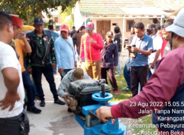 LSM Prabhu Dan Kadiv Investigasi KPK Tipikor DPW Jabar Meminta Dinas Terkait Bertindak Tegas Diduga Hasil Core Drill Tidak Sesuai