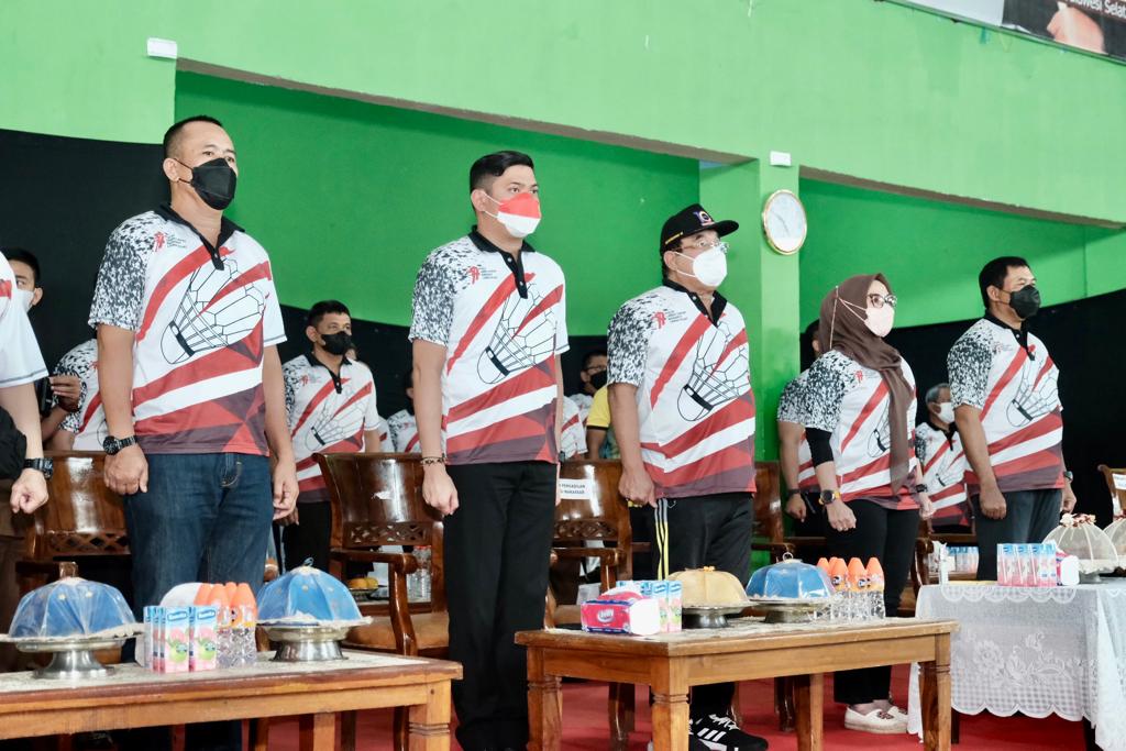 Bupati Gowa Harap Kejuaraan Badminton Kapolda Sulsel Cup 2022 Lahirkan Bibit Pebulutangkis