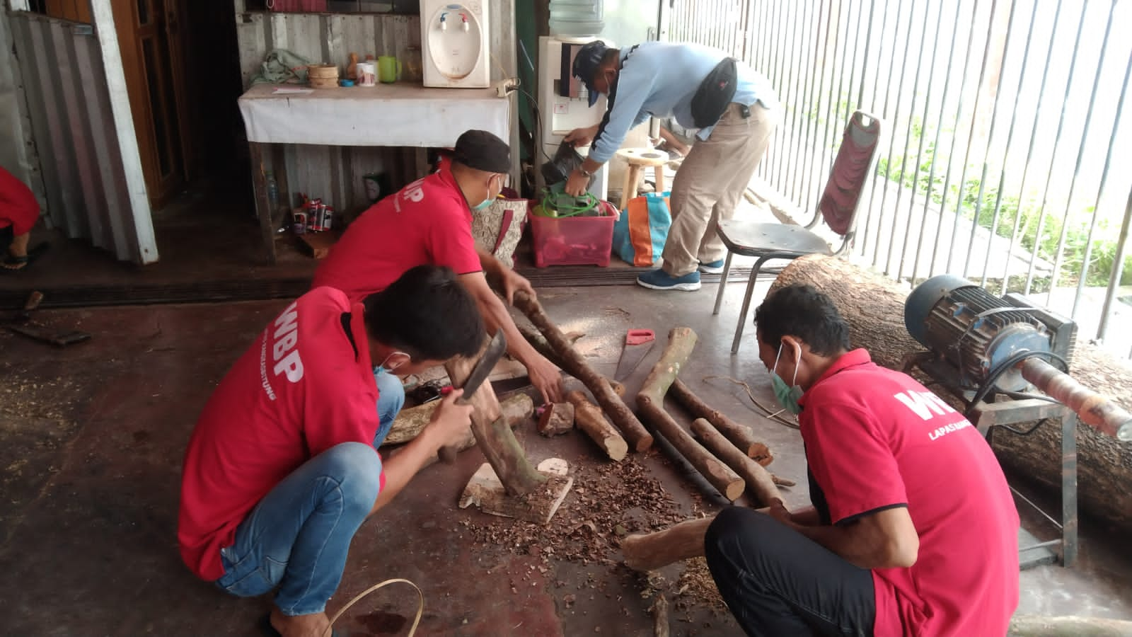 Tangkap Potensi Pasar, Lapas Rangkasbitung Gelar Pelatihan Pembuatan Mebel