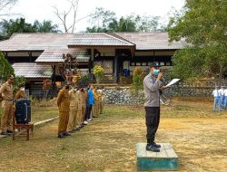 Cegah Kenakalan Remaja,Aipda Parmin Arahkan Pelajar SMAN 1 Samalantan